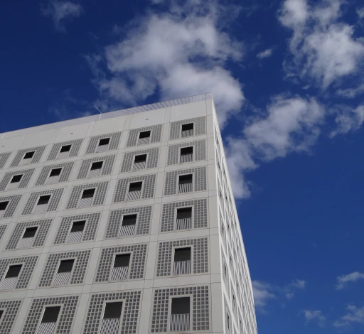 Fassade der Stadtbibliothek