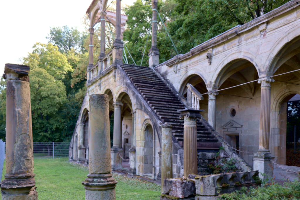 Ehemalige Treppe vom Neuen Lusthaus