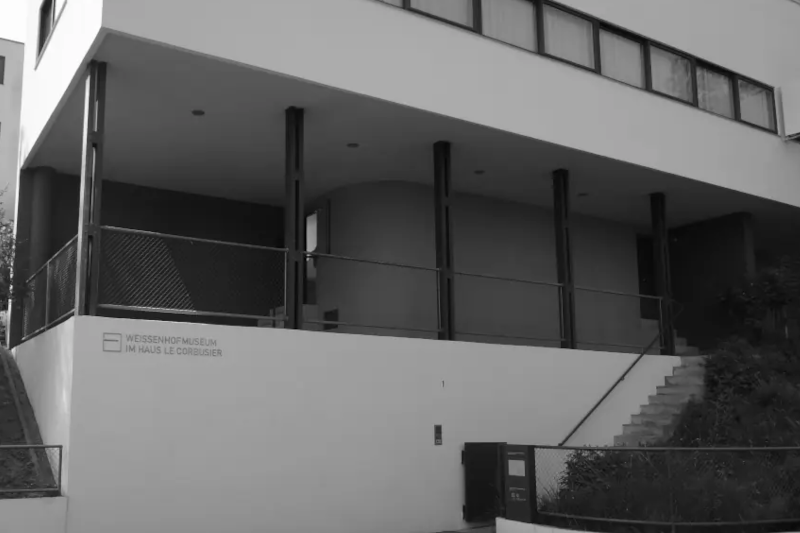 Haus von Le Corbusier in der Weissenhofsiedlung, 1927